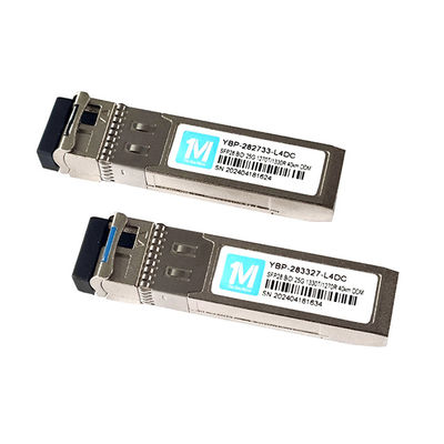 25G SFP28 BIDI WDM 광섬유 모듈 40km 1270nm/1330nm LC 커넥터 장거리 전송용 SFP 트랜시버