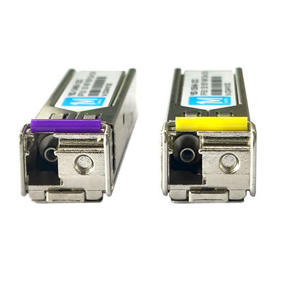 SMF 1.25G BIDI 80km 1490nm/1550nm LC 커넥터 DDM WDM 심플렉스 광 모듈 트랜시버 SFP 모듈