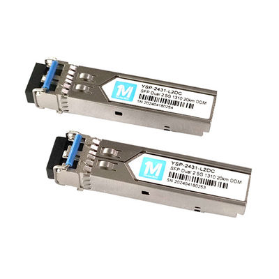 3.3V 듀플렉스 10km 1310nm LC 커넥터 DDM 2500BASE SMF 광섬유 모듈 플러그이블 SFP 트랜시버 플러그이블 인터페이스