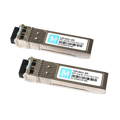6G SFP 듀플렉스 40km 1310nm LC DDM SMF 6GB 광 모듈 단일 모드 SFP 모듈 안정적인 네트워크 연결