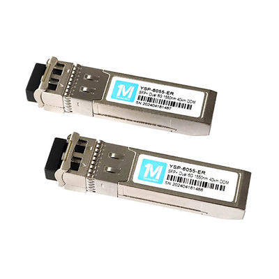 DDMI는 최대 40km까지의 장거리 데이터 전송을 위한 6G SFP 광 모듈을 지원합니다.