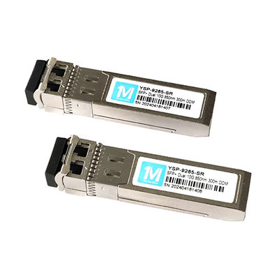10G SFP 듀플렉스 300m 850nm LC DDM MMF MMF Multimode MMF에서 안정적이고 안전한 네트워크를 위한 VCSEL 광 수신기 모듈