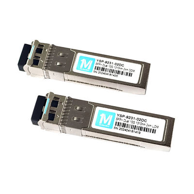 10G SFP 싱글모드 모듈 2km 거리 1310nm LC DDM SMF 10GB 광학 모듈