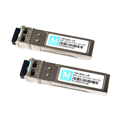 10G SFP 듀플렉스 10km 1310nm LC DDM SMF 광섬유 송신기 10GB 광 모듈 싱글모드 SFP 모듈 SFP 10G LR DDMI