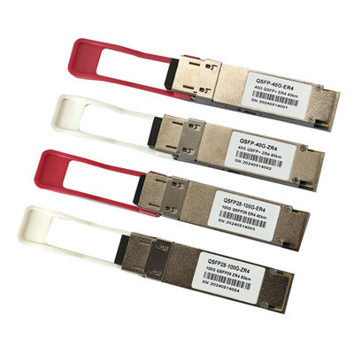 40G qsfp 1310nm 40km ER4 LC 광 모듈 네트워크 데이터 속도 40Gbps QSFP-40G-ER4 DDM 호환성 Qsfp 수신기 모듈