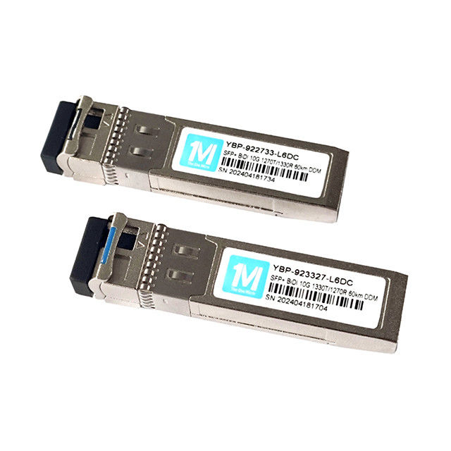 1.25G 데이터 레이트 광섬유 송신기 SFP 155M BIDI 60km 1310nm/1550nmn LC 커넥터 DDM WDM 심플렉스 광 모듈