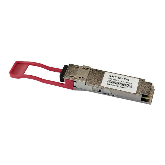 40G qsfp 1310nm 40km ER4 LC 광 모듈 네트워크 데이터 속도 40Gbps QSFP-40G-ER4 DDM 호환성 Qsfp 수신기 모듈